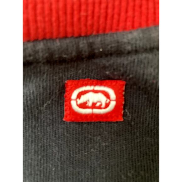 VTG Y2K Ecko Unltd T-shirt Mens Medium embroidered hip hop rap heavy weight - Picture 11 of 13